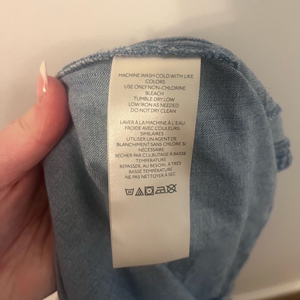 Free People Get Obsessed Denim Mini Dress - Picture 5 of 6